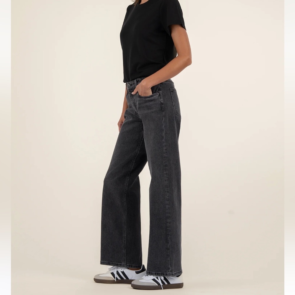 KUT Selena Baggy Low Rise Straight Leg